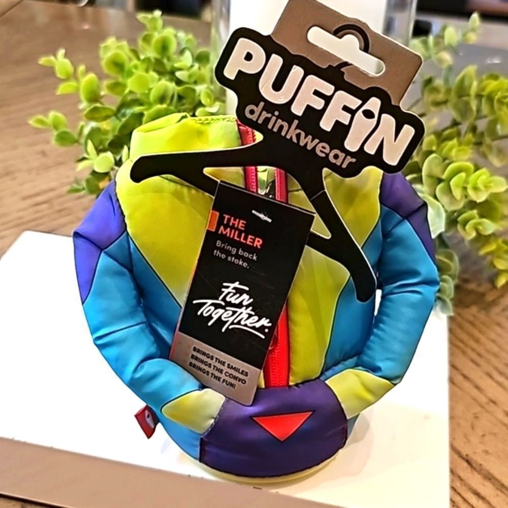 Puffin drinkwear the Miller NWT can bottle cooler